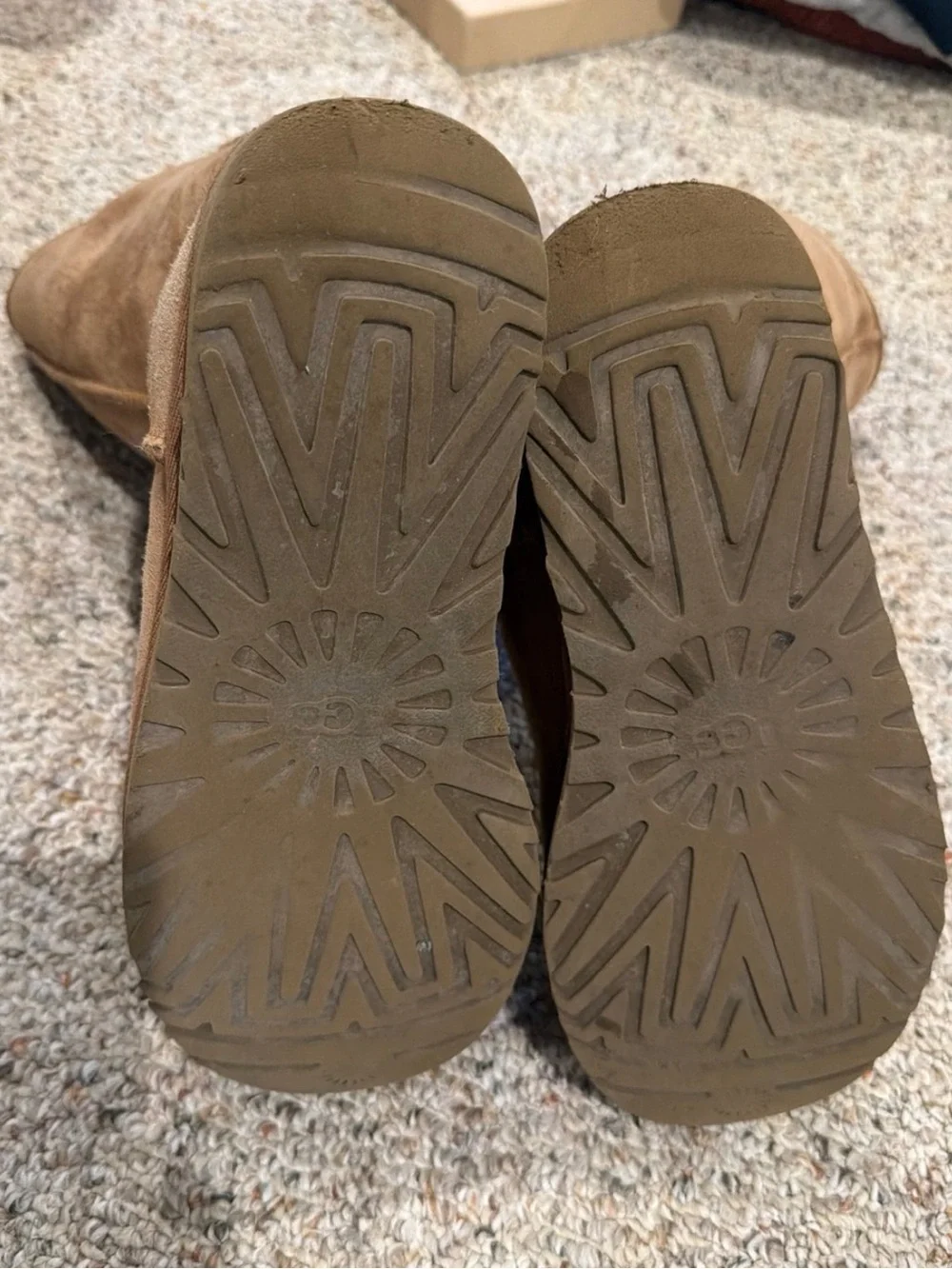 UGG flat lining slip